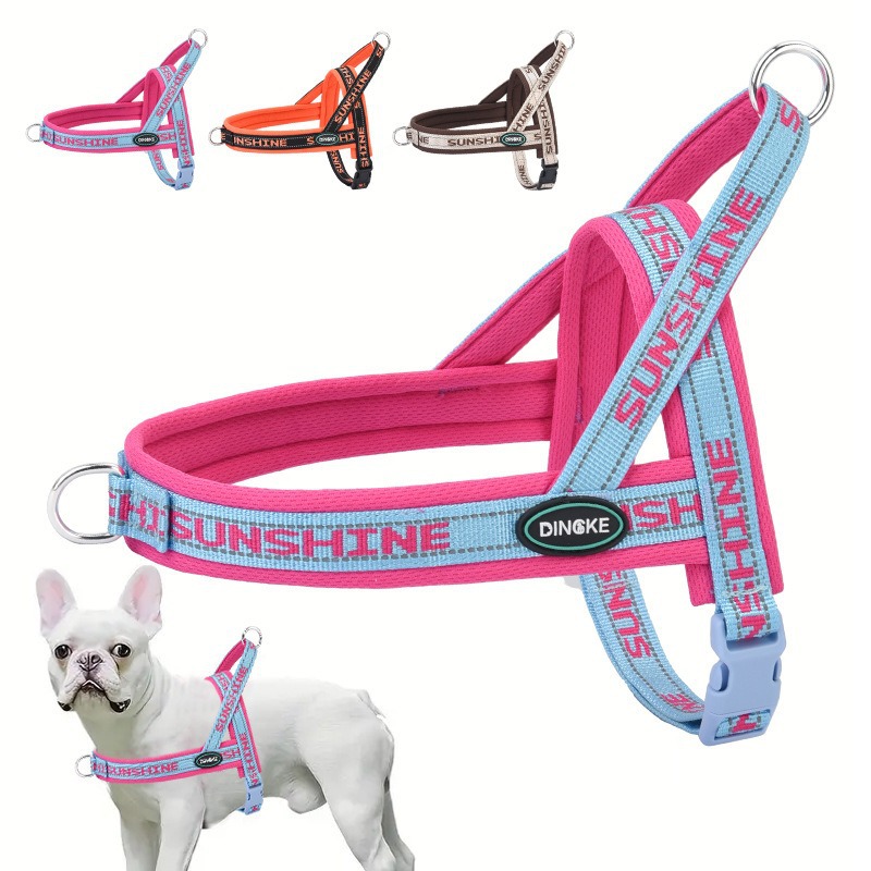 Off White Belt - Dog Harness Reflective No Pull Vest