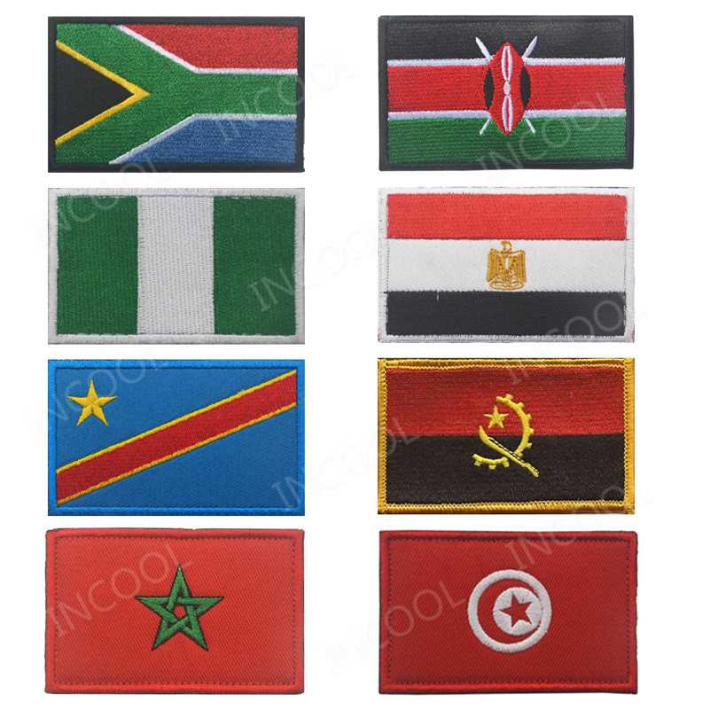 Streetwear Brand Stickers - South Africa Egypt Kenya Congo Nigeria