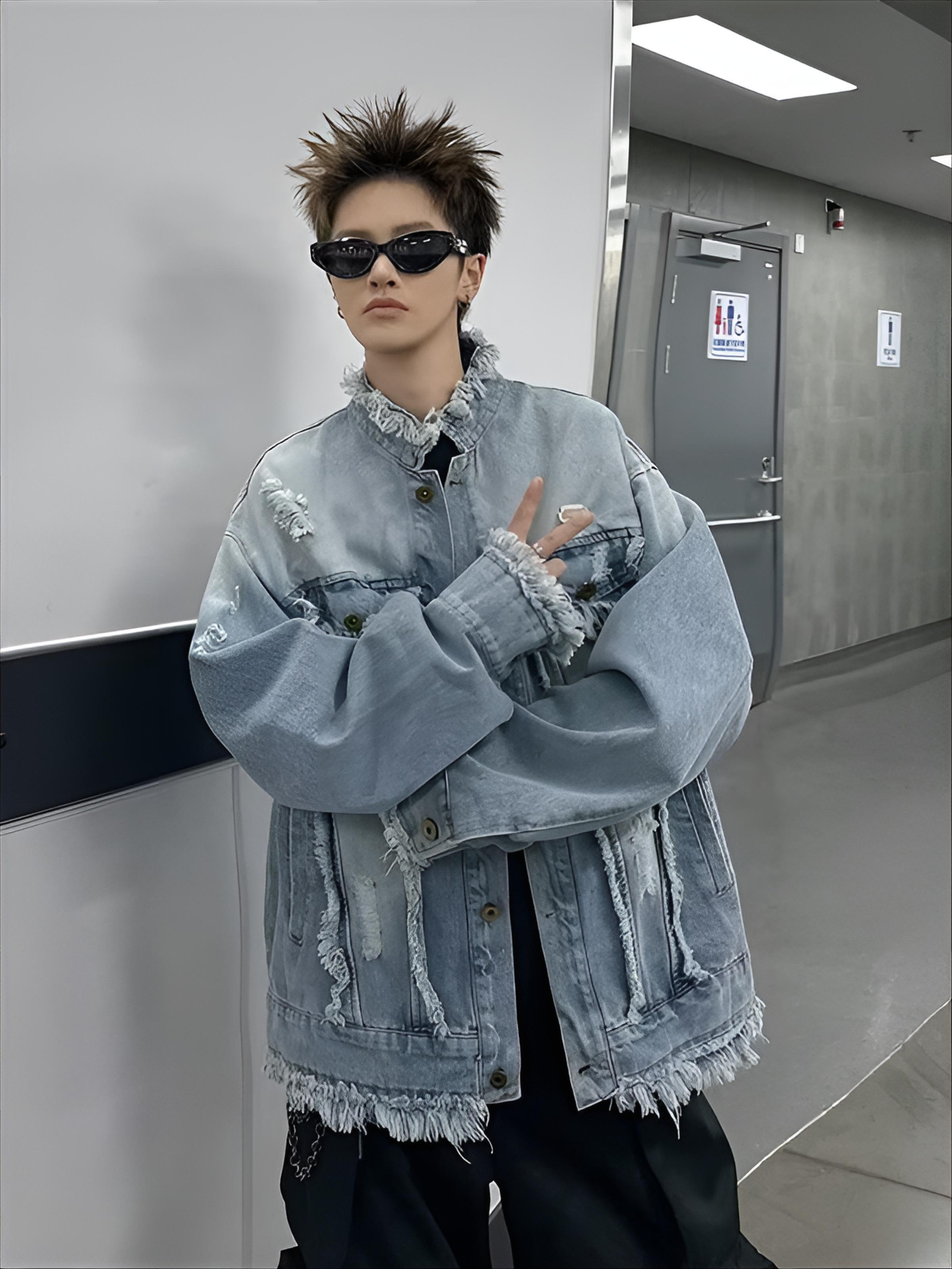 Streetwear Brand Heart - Mens Jacket Coat Boys Hearts Fashion