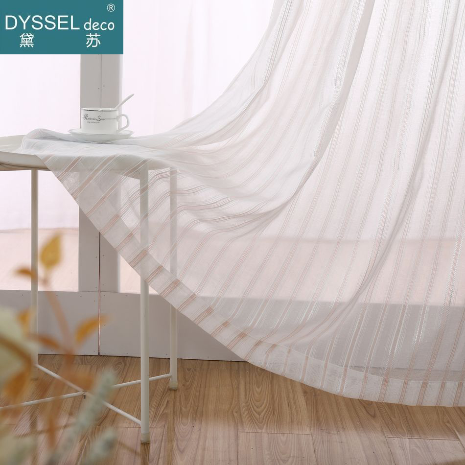 Off White Belt - Dyssel Deco Modern Linen Offwhite Striped
