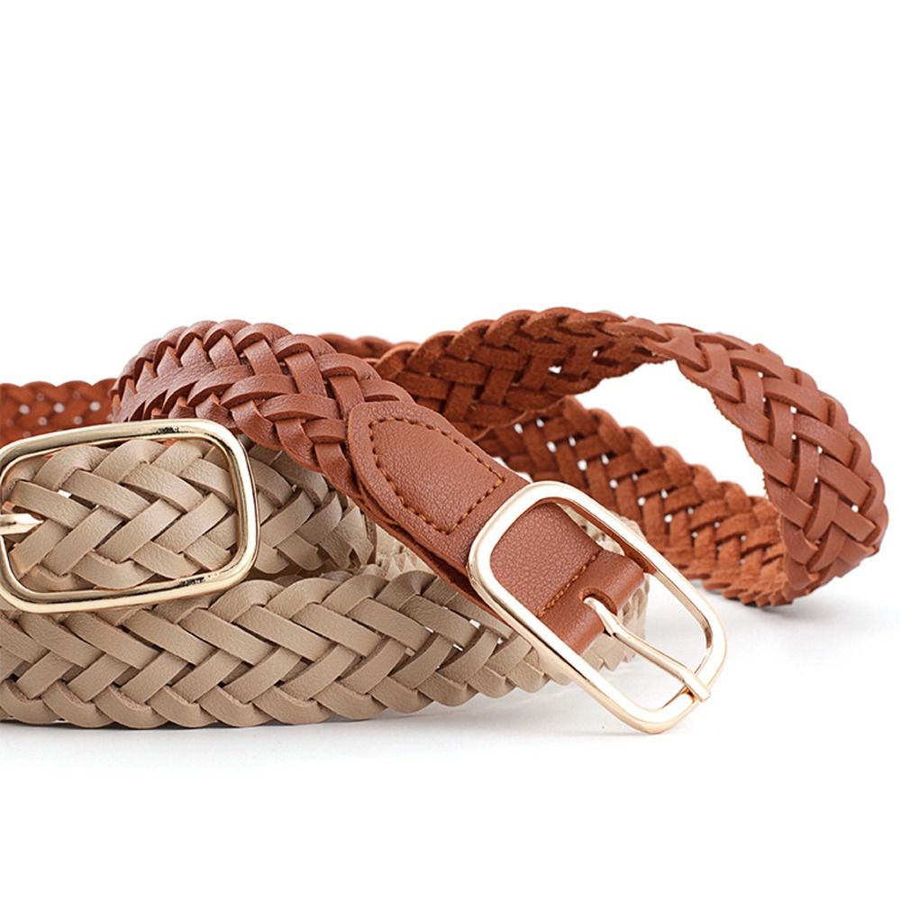 Women Vintage Casual Female Pi - Off White Belt avaliação e preço