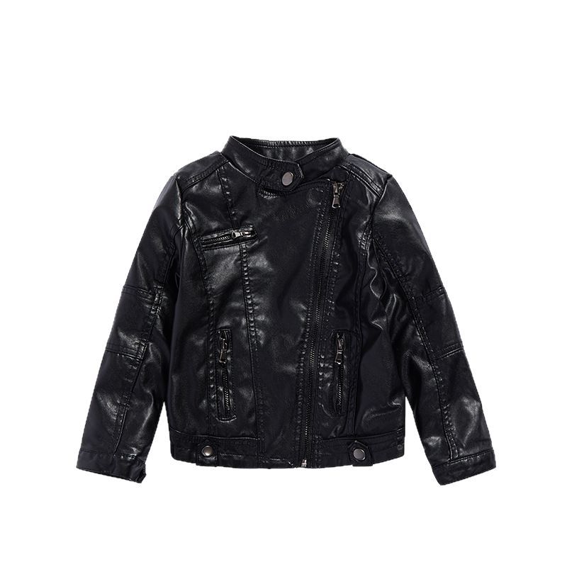 Girls Black Rock Motorcycle Pu - Streetwear Brand Photography avaliação e preço