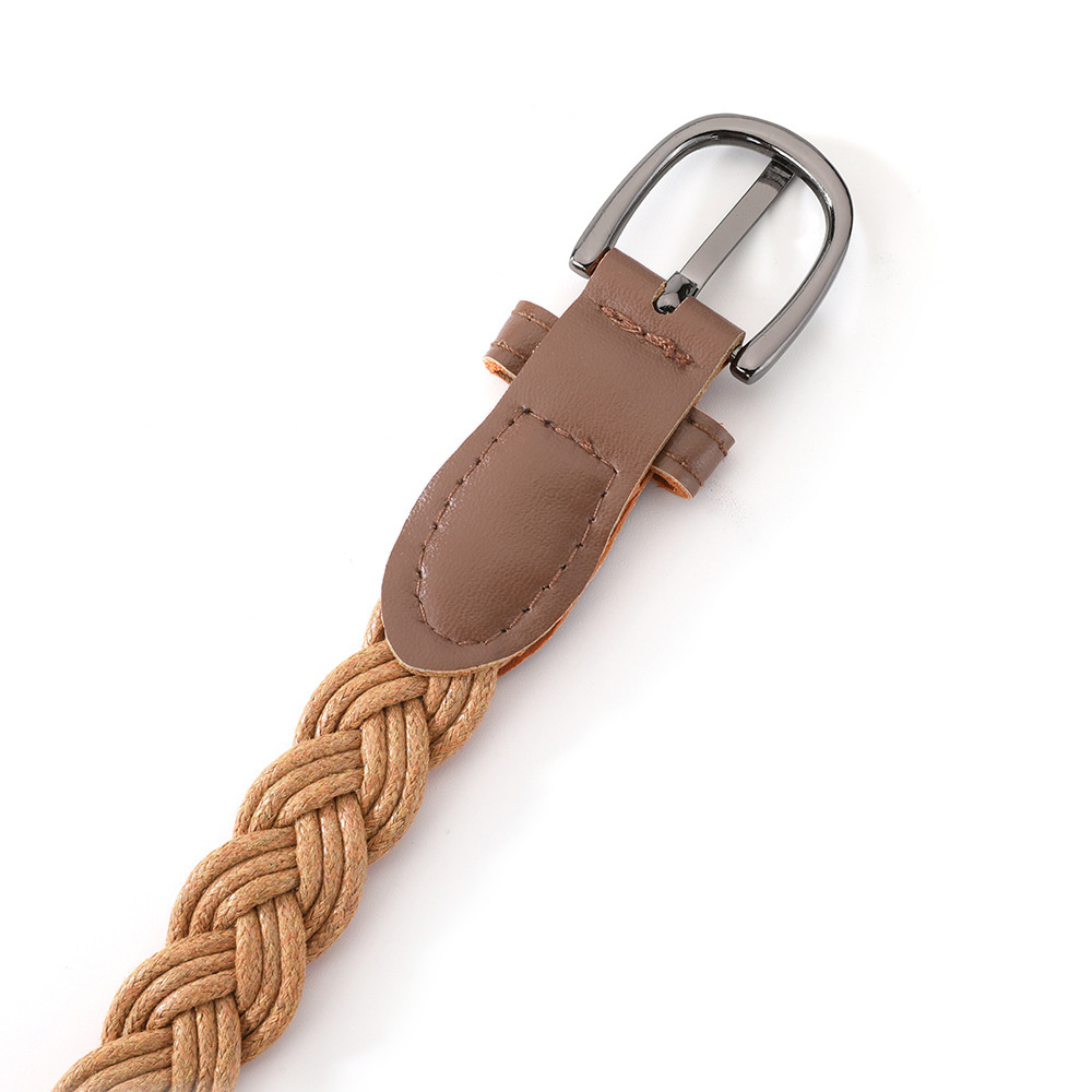 Women's Retro Vintage Woven Th - Off White Belt avaliação e preço