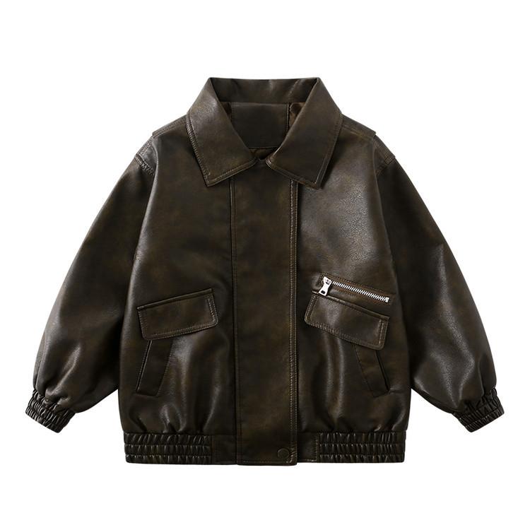 Boys Dark Green Waterproof Win - Streetwear Brand Photography avaliação e preço