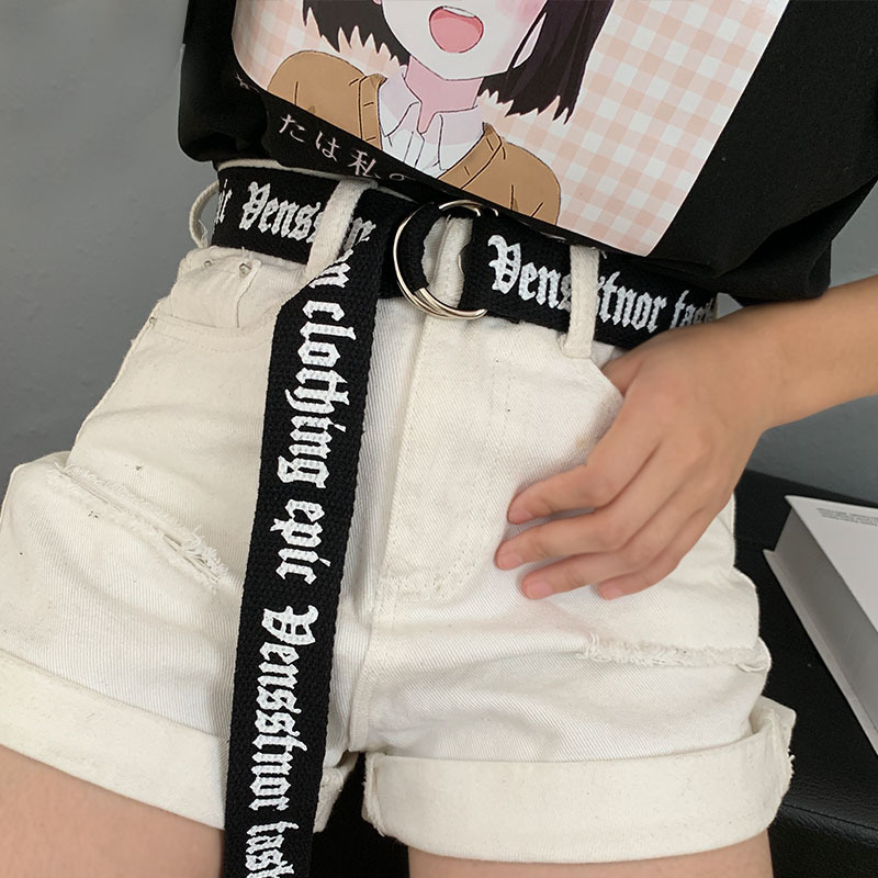 Unisex Canvas Belt Women D Buc - Off White Belt avaliação e preço