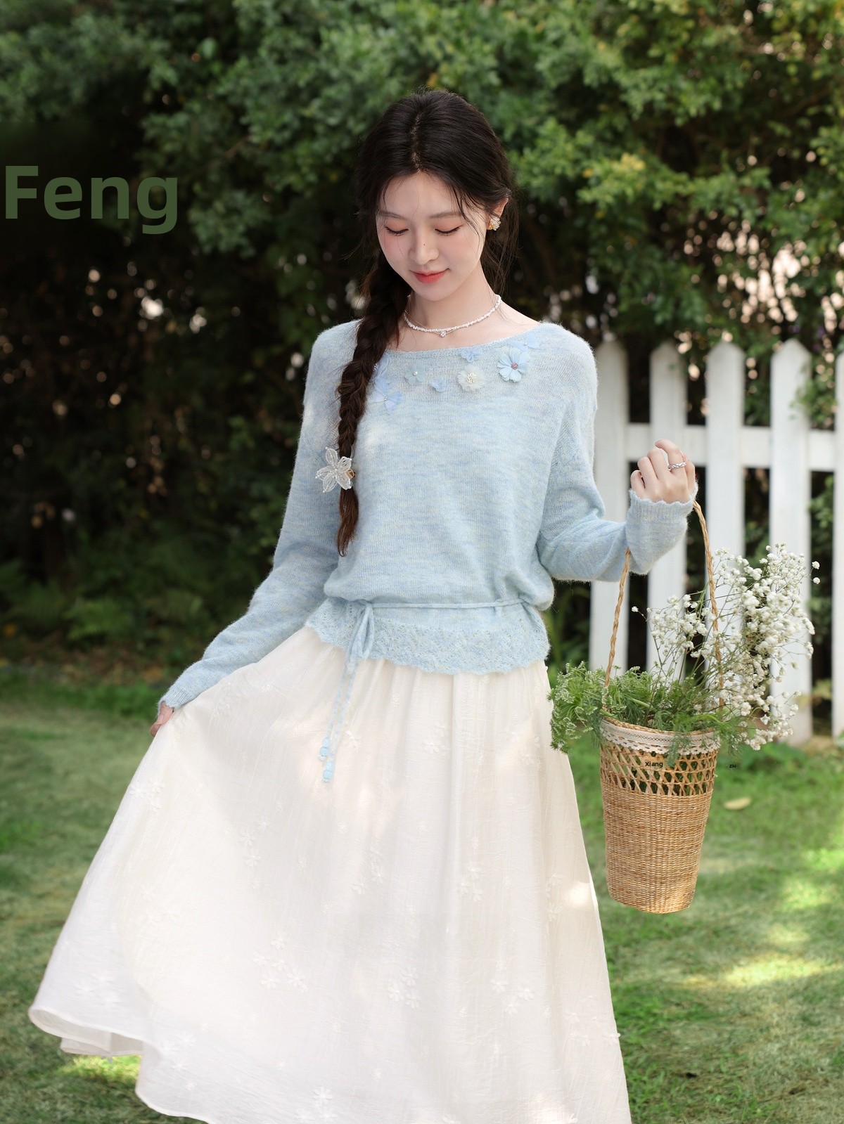 Elegant Off-Shoulder White Ric - Off White Belt avaliação e preço