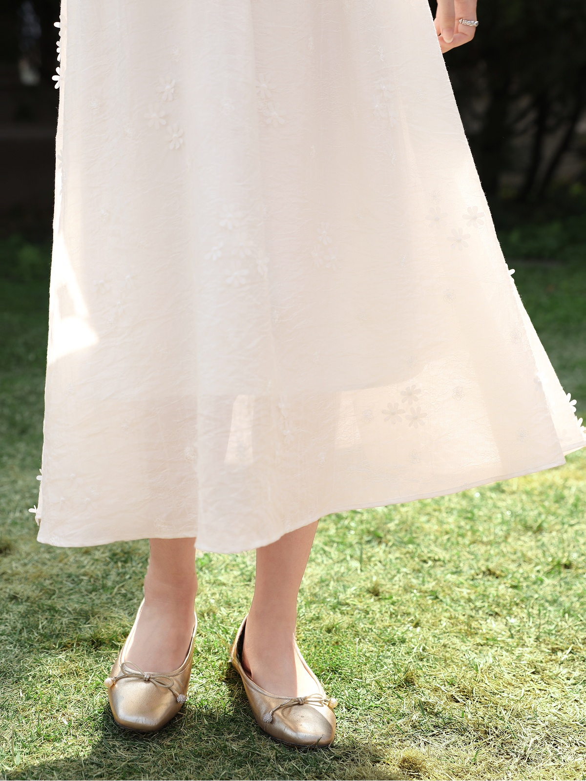 Elegant Off-Shoulder White Ric - Off White Belt avaliação e preço