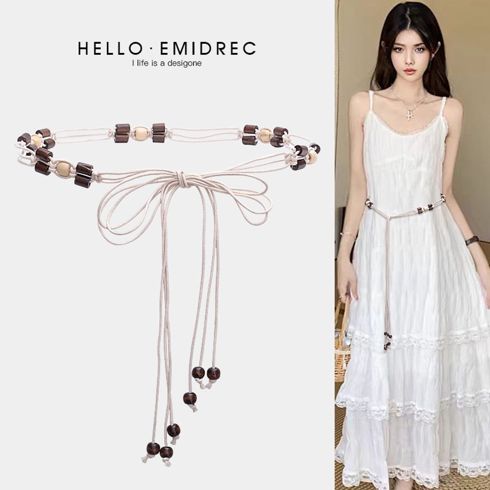 Waist rope tie women;s thin be - Off White Belt avaliação e preço