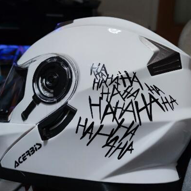 XY Funny motorcycle helmet sti - Streetwear Brand Stickers avaliação e preço