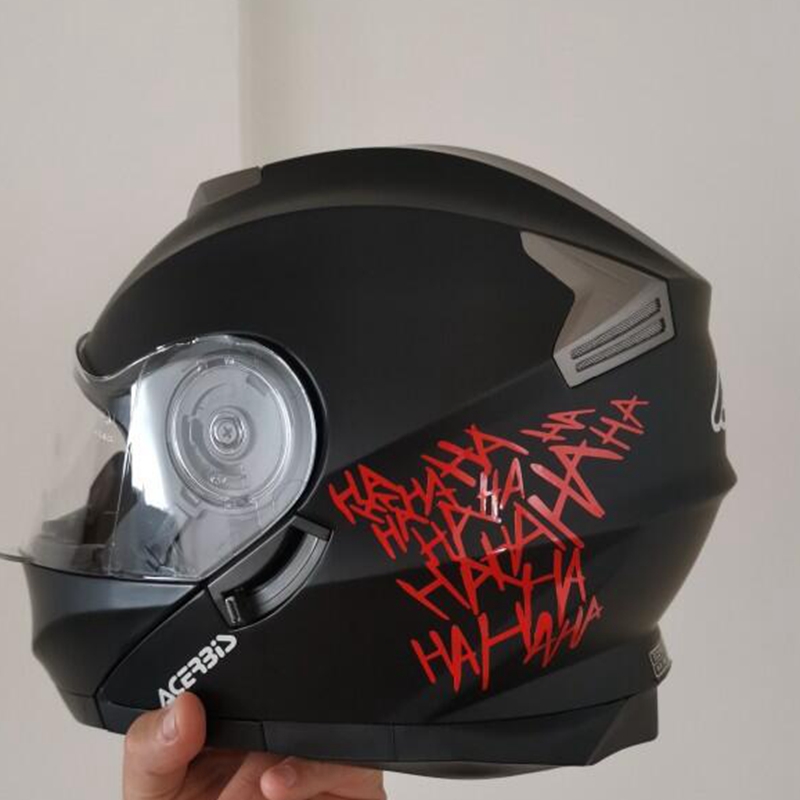 XY Funny motorcycle helmet sti - Streetwear Brand Stickers avaliação e preço