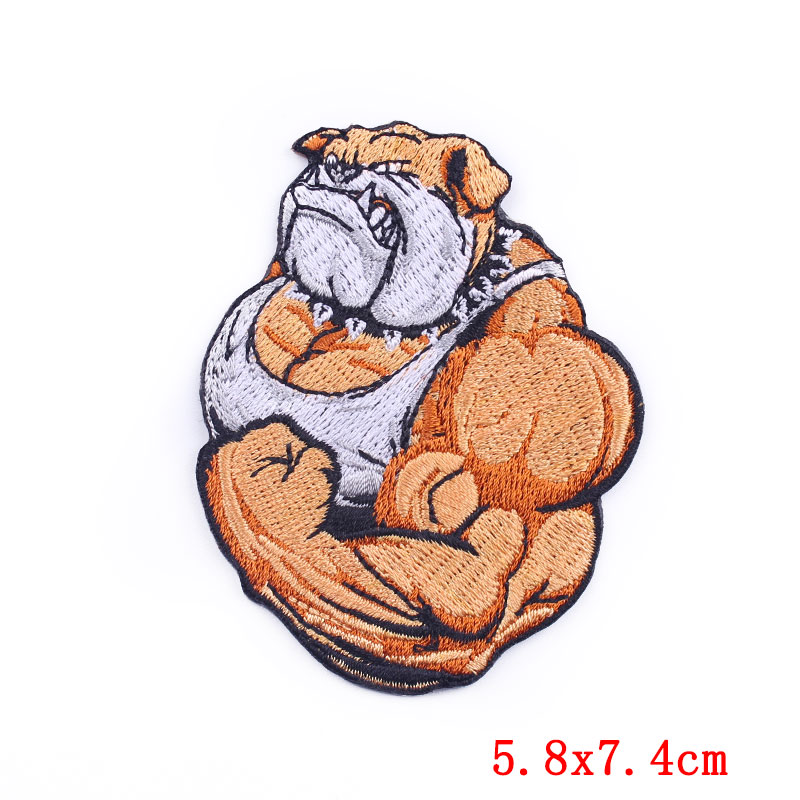 Sports Fitness Applique Patch  - Streetwear Brand Stickers avaliação e preço