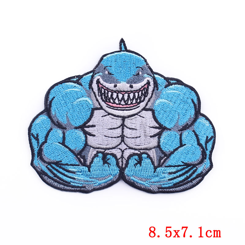 Sports Fitness Applique Patch  - Streetwear Brand Stickers avaliação e preço