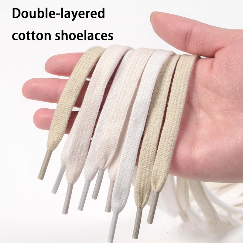 Flat Cotton Shoelaces, Double- - Travis Scott Lace avaliação e preço