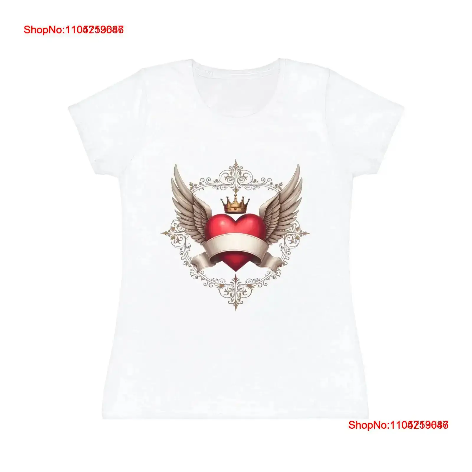 T Shirt for WOMEN heart and wi - Streetwear Brand Heart avaliação e preço