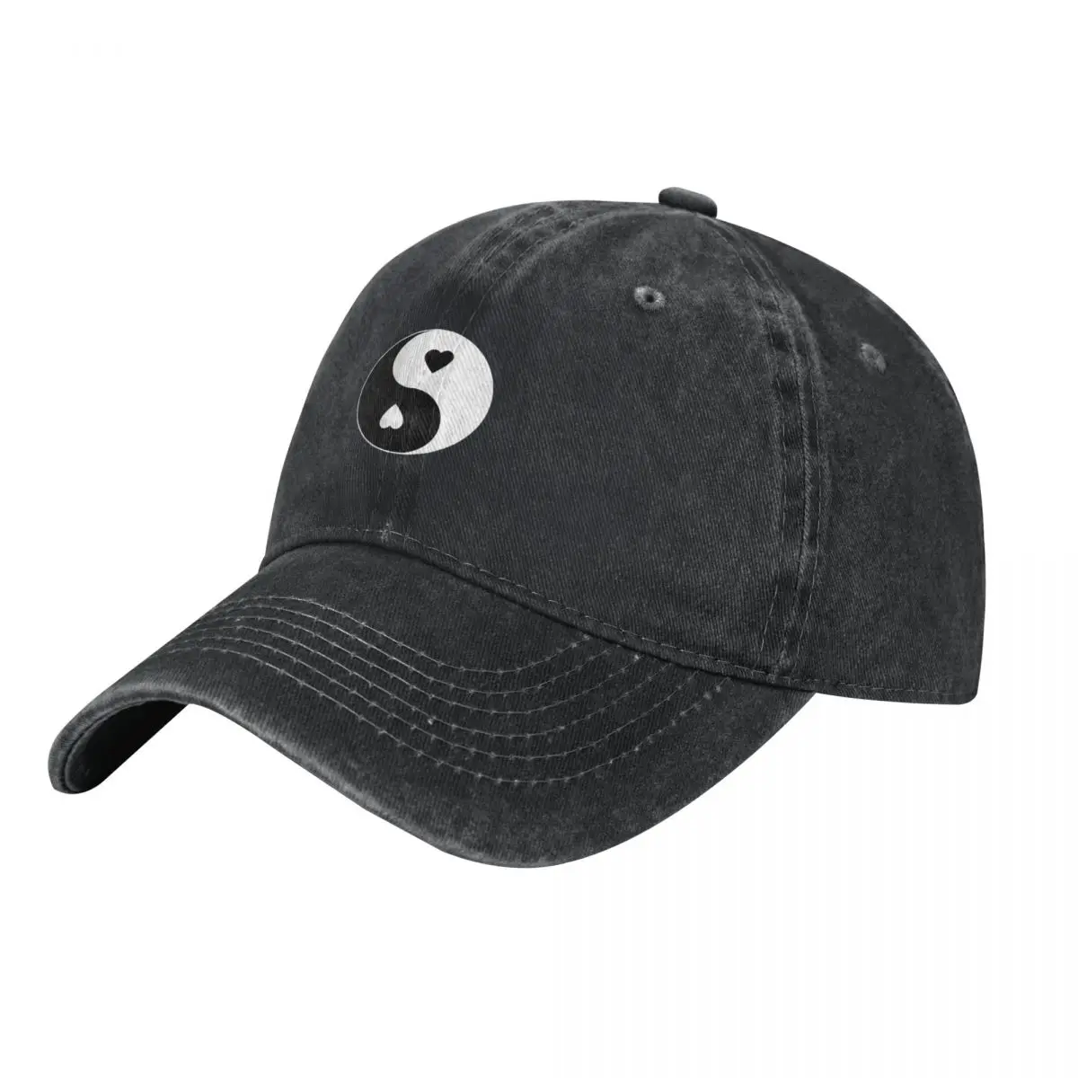 yin yang heart symbol Baseball - Streetwear Brand Heart avaliação e preço