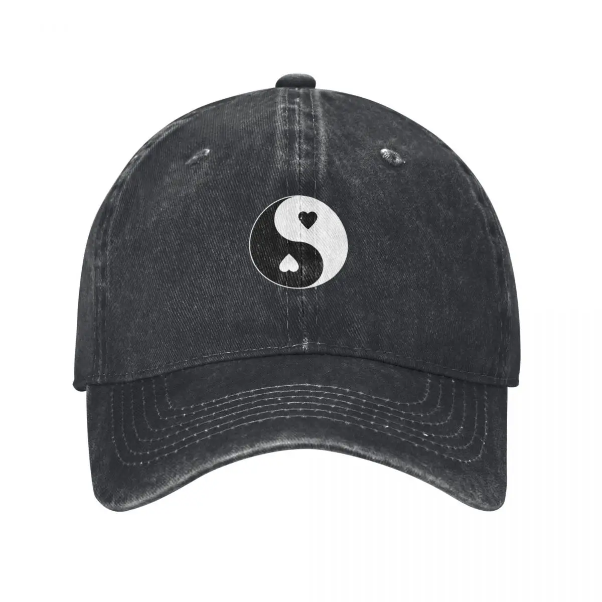 yin yang heart symbol Baseball - Streetwear Brand Heart avaliação e preço