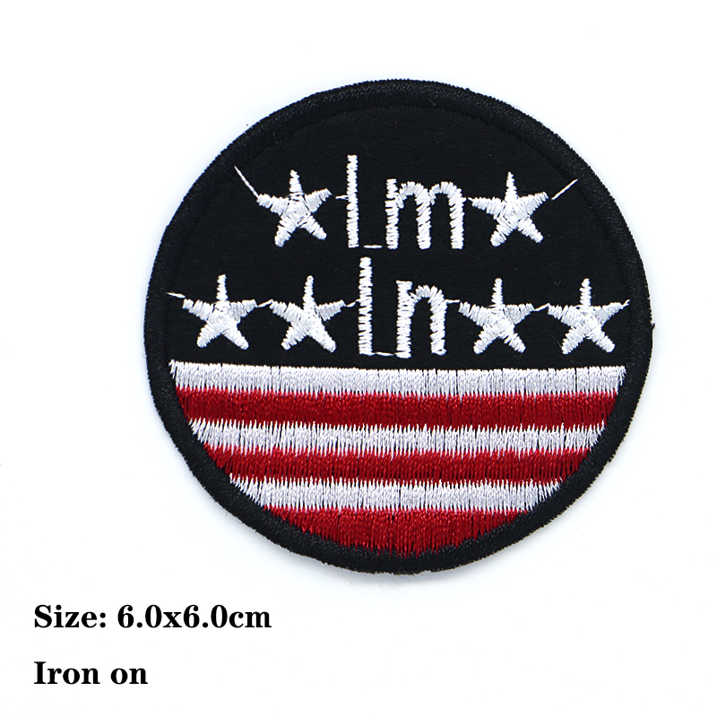 2 Pcs Fashion Round Football S - Streetwear Brand Stickers avaliação e preço