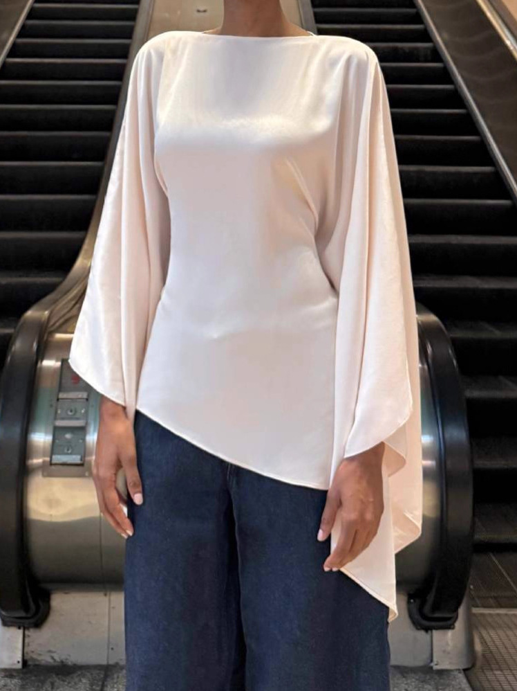 Fashionable Asymmetric Pure Co - Off White Belt avaliação e preço