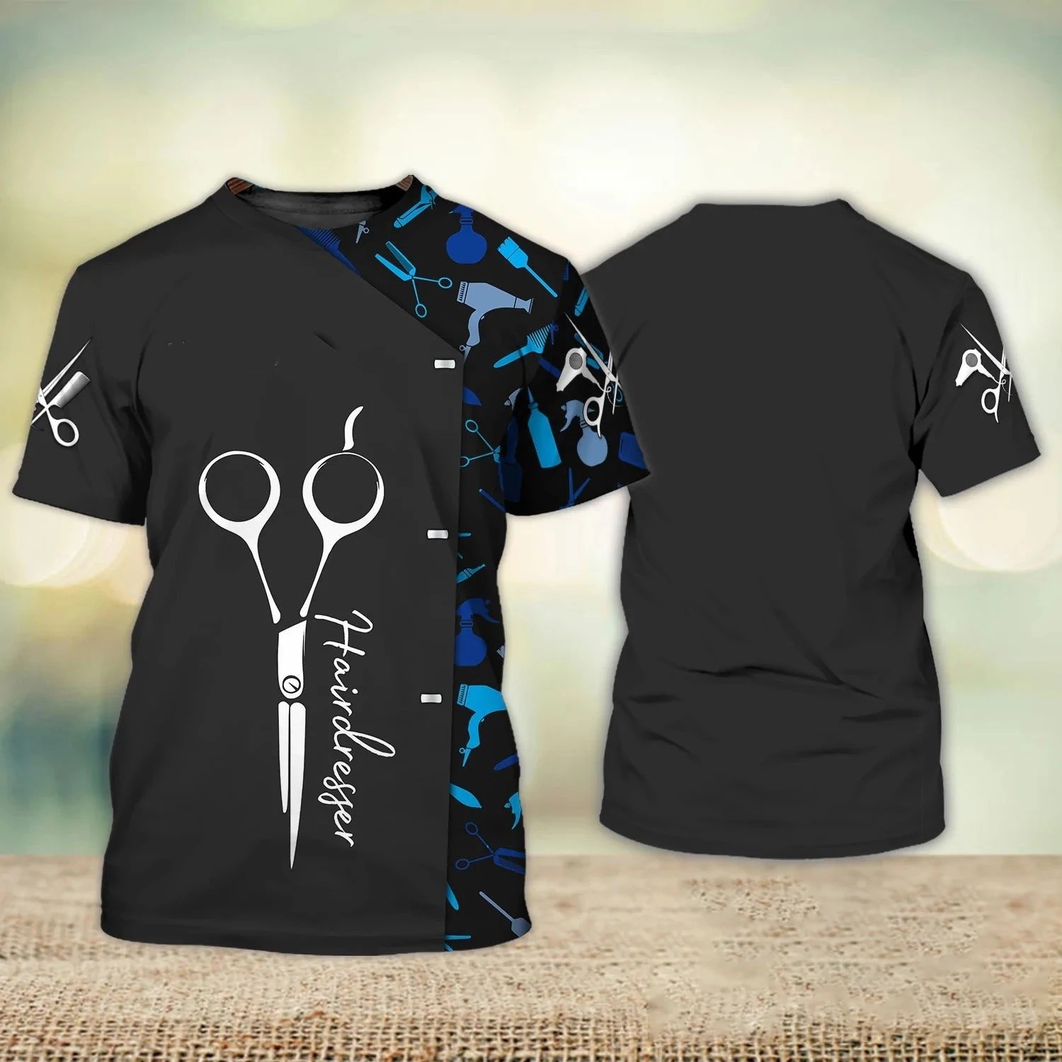 Fashion New Customized Barber  - Streetwear Brand T Shirt avaliação e preço