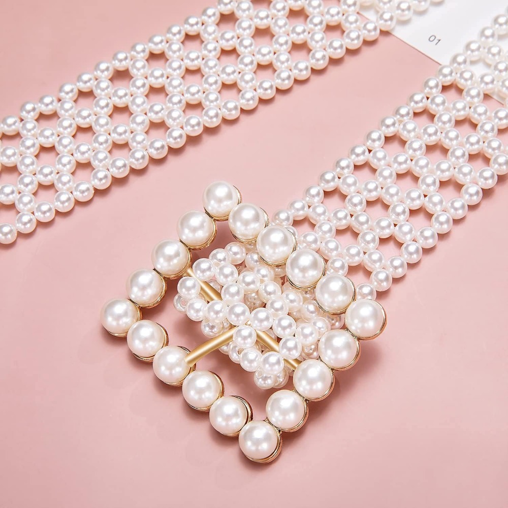 95cm long Pearl Belts Gift for - Off White Belt avaliação e preço