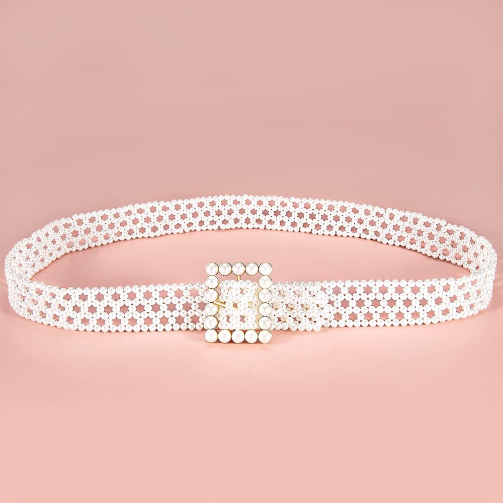 95cm long Pearl Belts Gift for - Off White Belt avaliação e preço