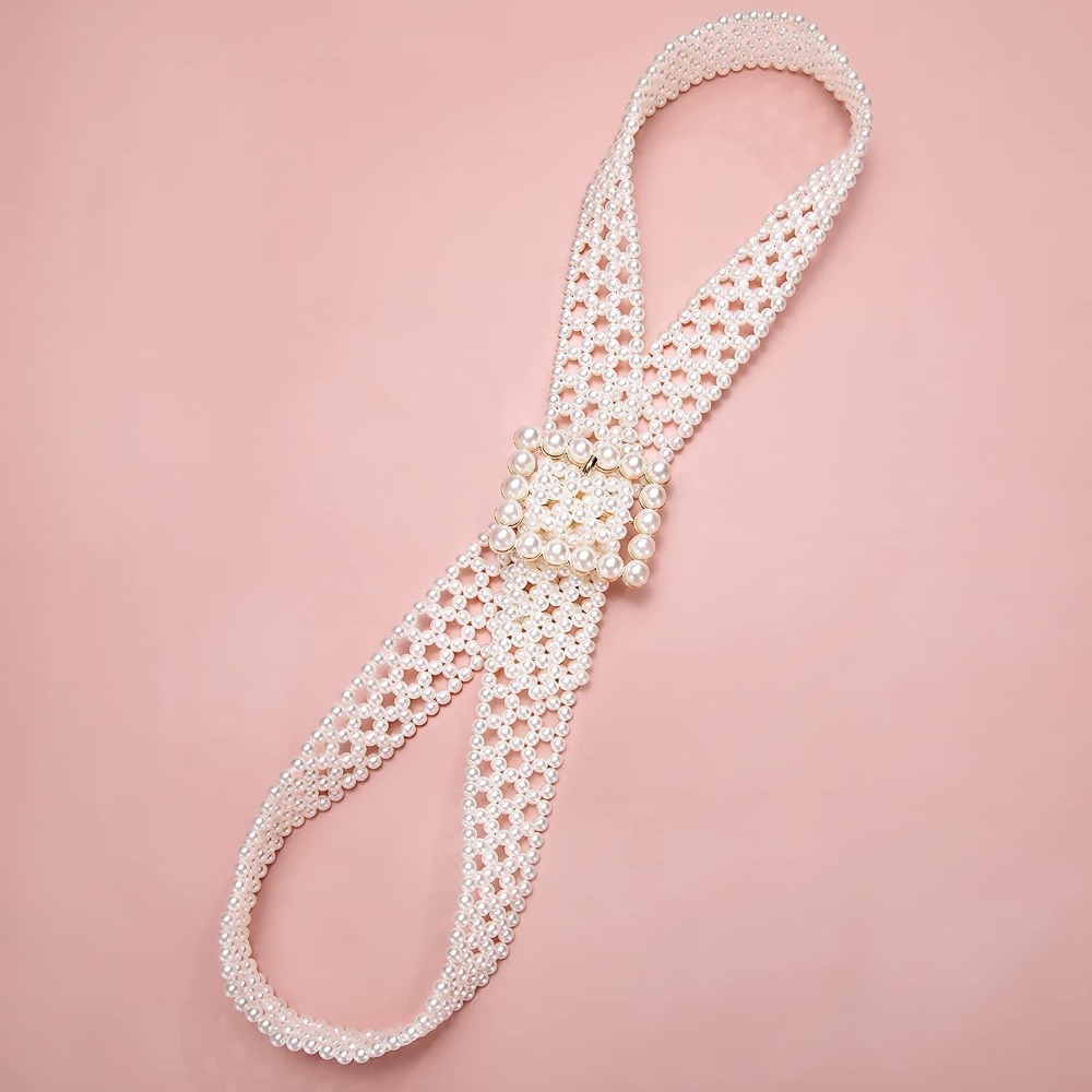 95cm long Pearl Belts Gift for - Off White Belt avaliação e preço