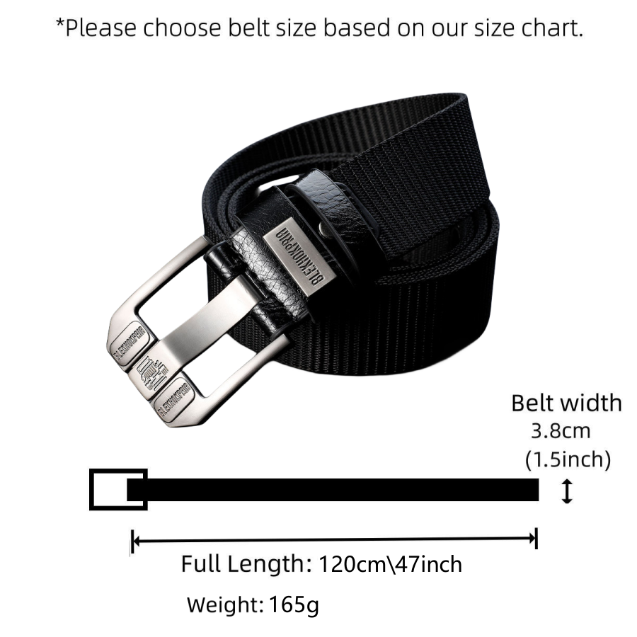 Men Pin Buckle Belt Canvas Bel - Off White Belt avaliação e preço