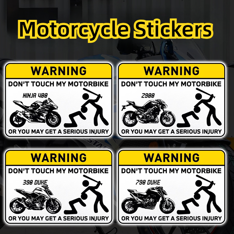 Funny Dont Touch Warning Mark  - Streetwear Brand Stickers avaliação e preço