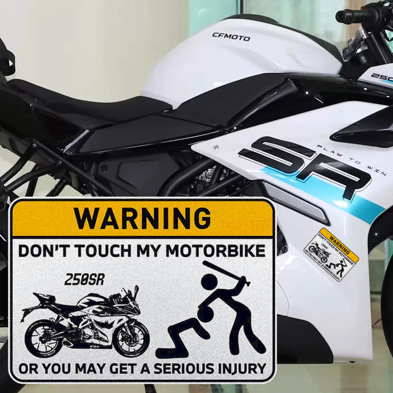 Funny Dont Touch Warning Mark  - Streetwear Brand Stickers avaliação e preço