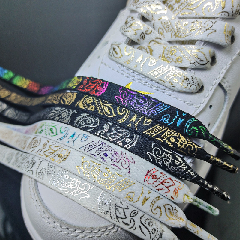 NEW 1Pair Gilding Flat Shoelac - Travis Scott Lace avaliação e preço