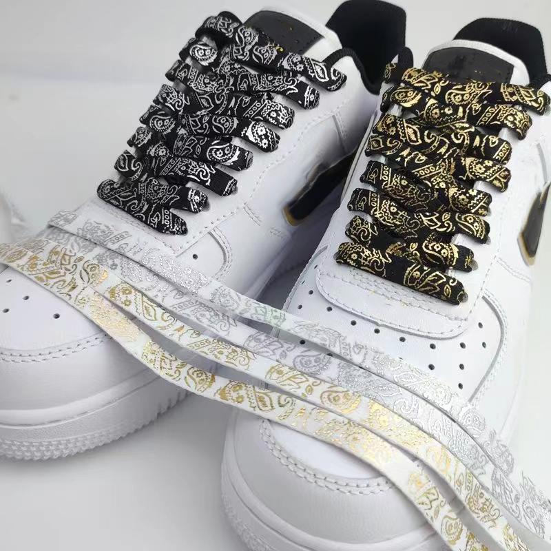 NEW 1Pair Gilding Flat Shoelac - Travis Scott Lace avaliação e preço