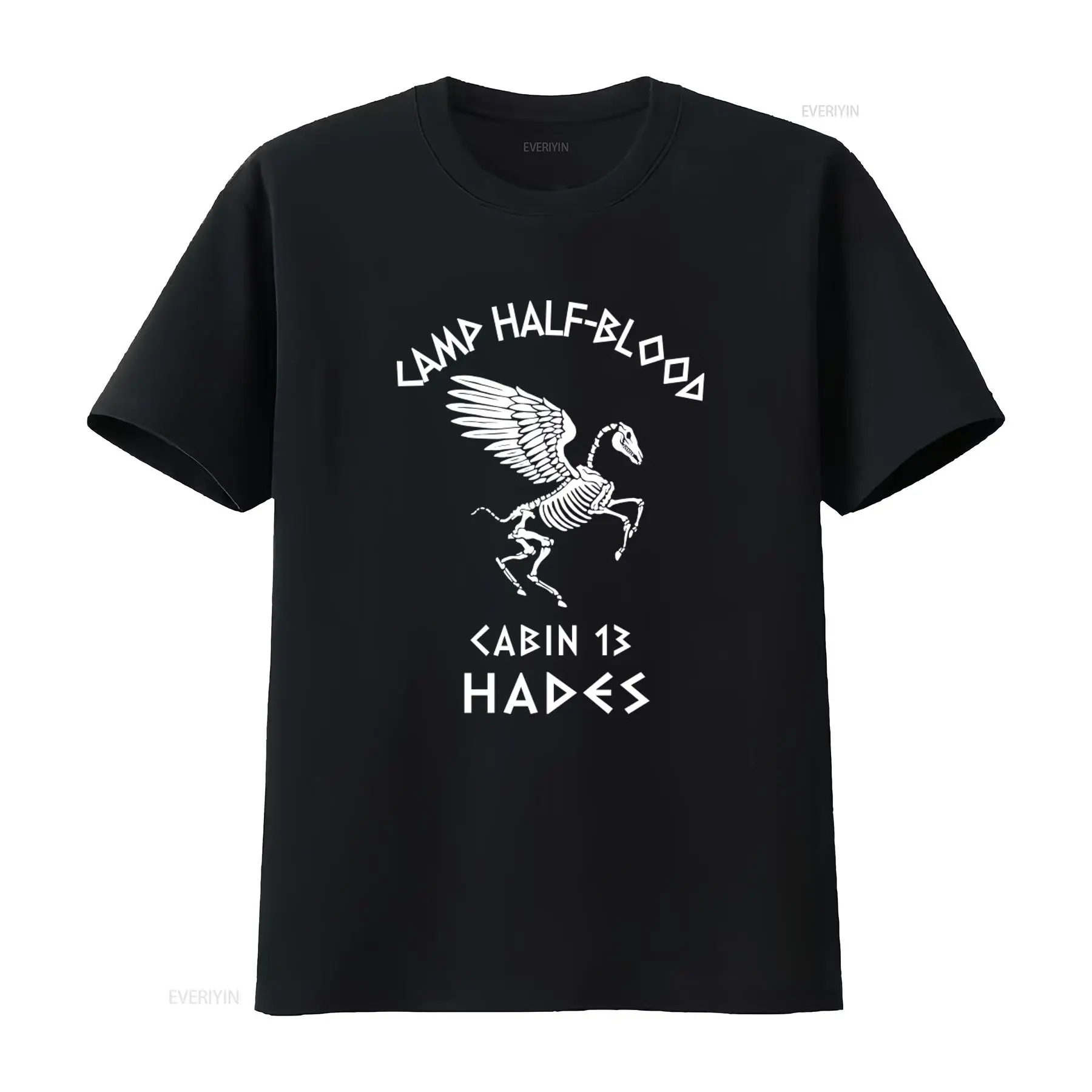 Cabin 13 Camp Half Blood Skele - Streetwear Brand T Shirt avaliação e preço
